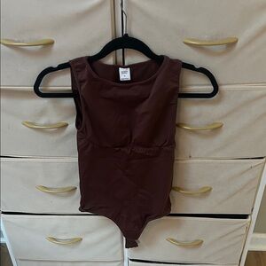 Brown Bodysuit